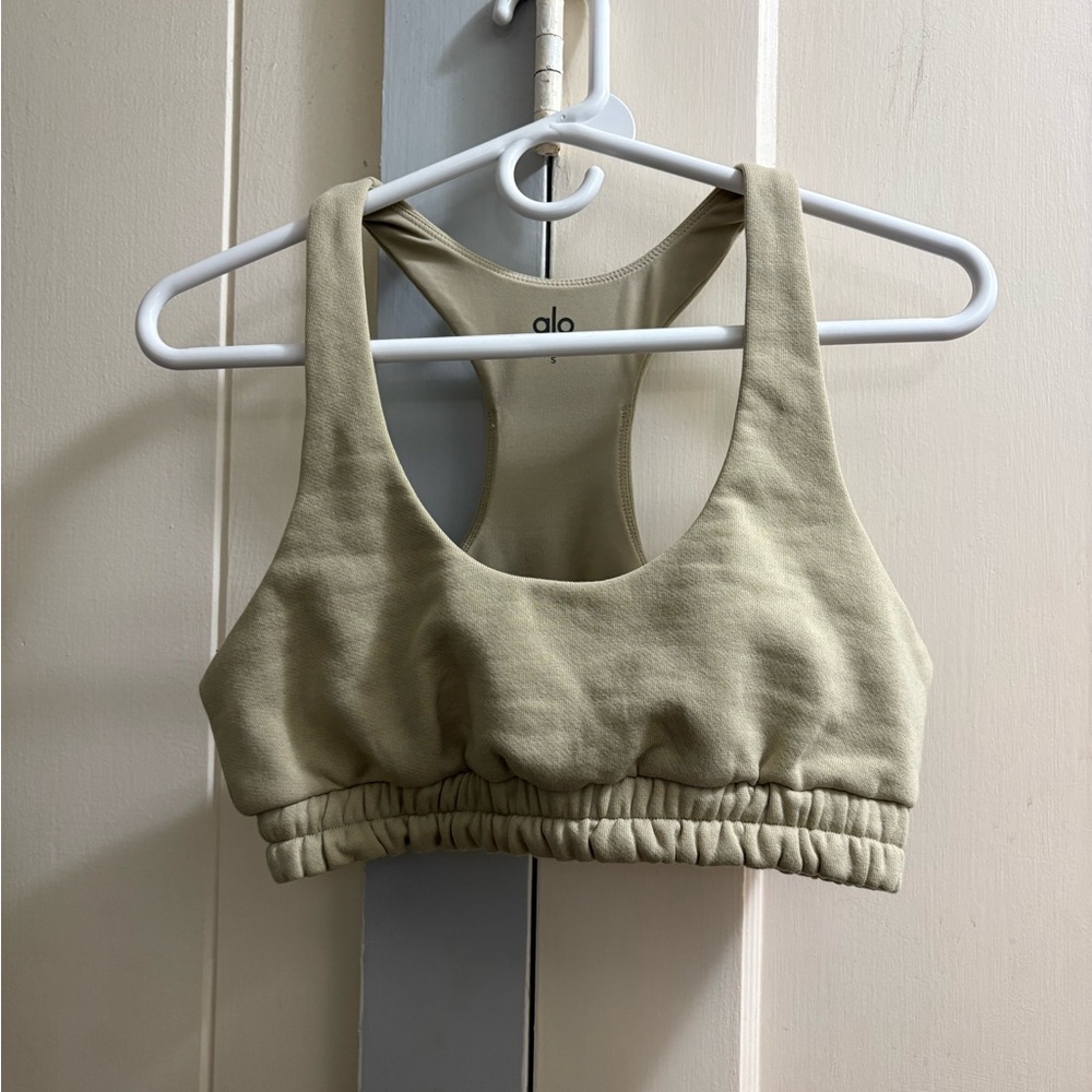 ALO Yoga Beige Sports Bra